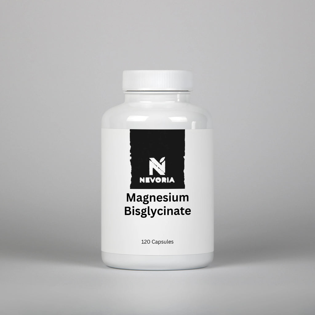 Magnésium Bisglycinate – 120 Capsules | Anti-Stress & Performance