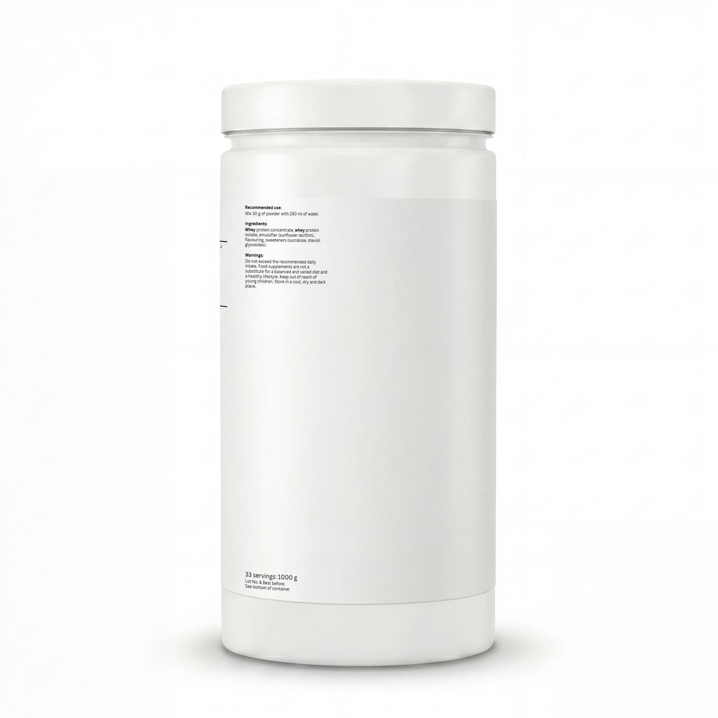 Whey Protéine Vanille – 1000g | Prise de Masse & Récupération