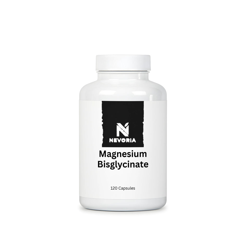 Magnésium Bisglycinate – 120 Capsules | Anti-Stress & Performance