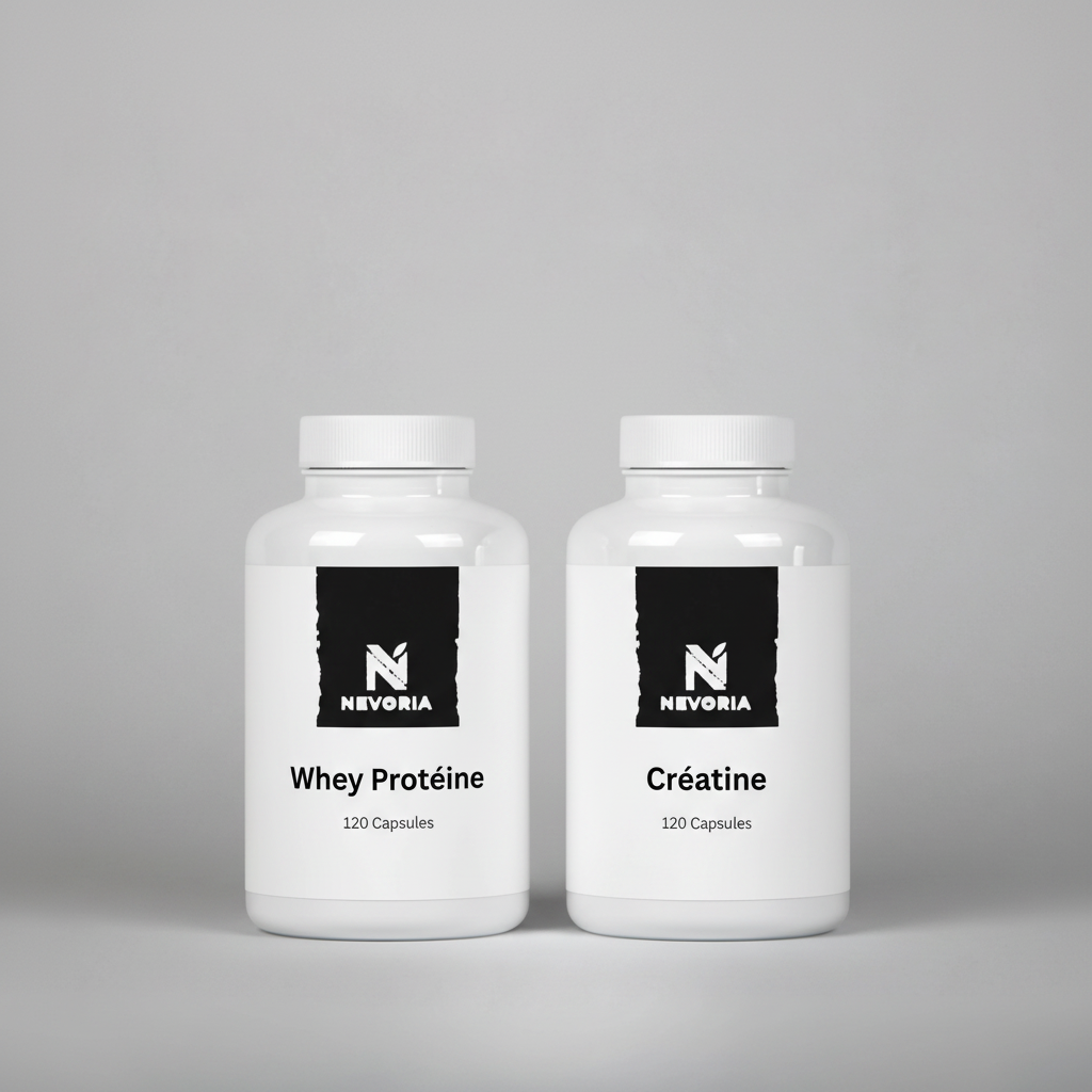 Pack prise de muscles Whey & Créatine NEVORIA